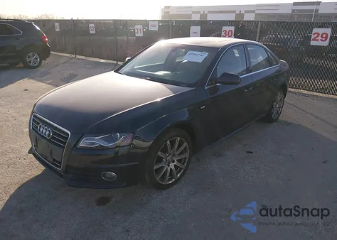 2012 Audi A4 2.0T Premium z USA, uszkodzony, nr VIN WAUFFBFL5CA118837